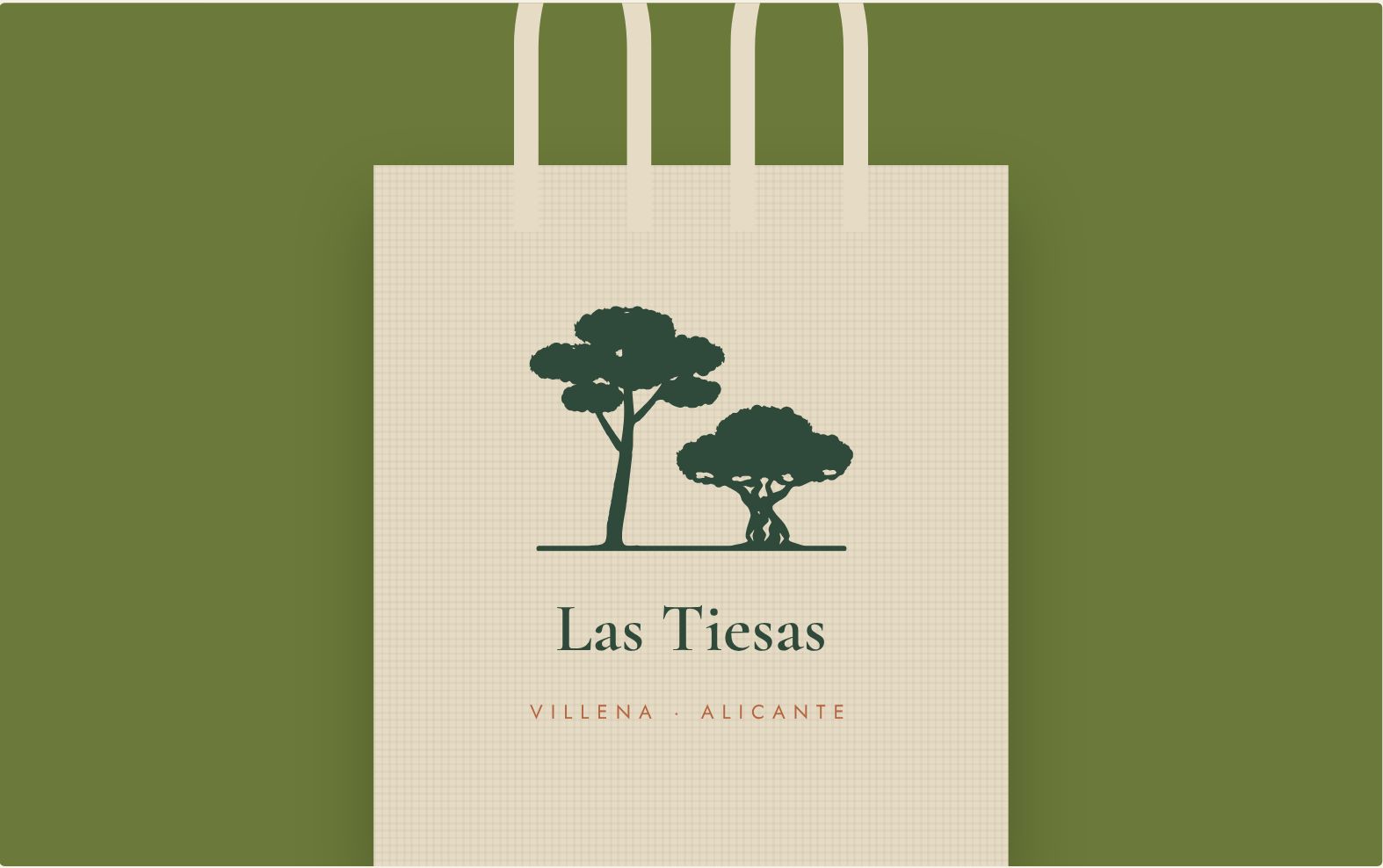 Screen-printed natural cotton tote bag.