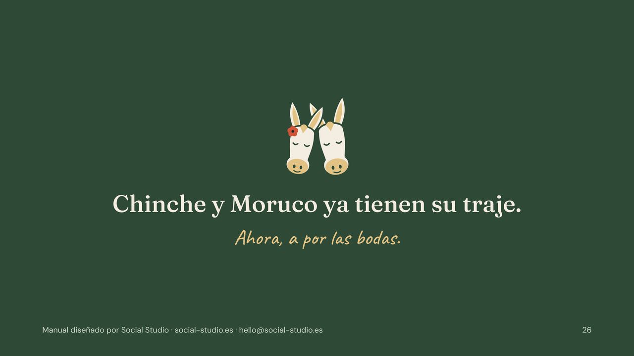 Cierre del manual: Chinche y Moruco ya tienen su traje