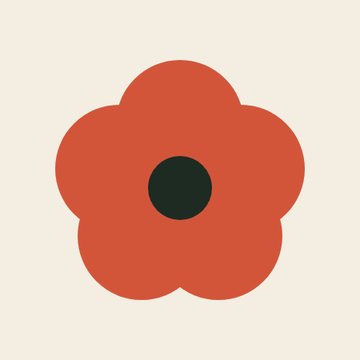 Icono de amapola