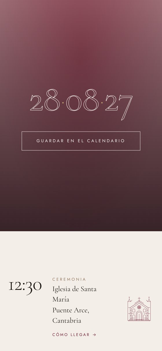La fecha y el horario en el móvil