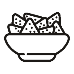 Icono de nachos